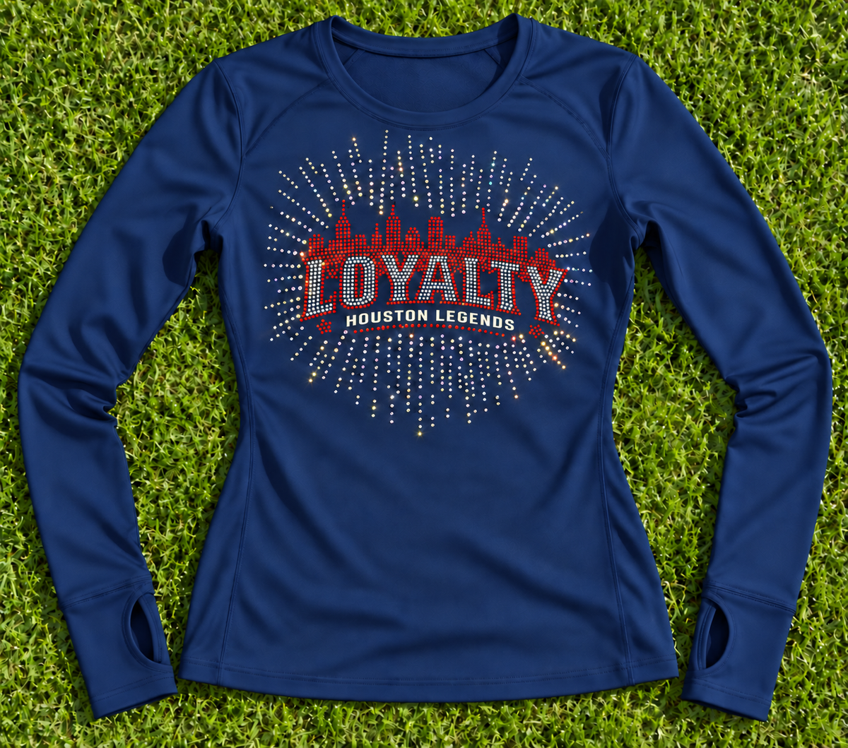 Loyalty Houston Legends Fitted Shirt with Thumbholes