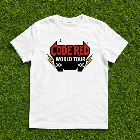 Code Red Tour Schedule Tee