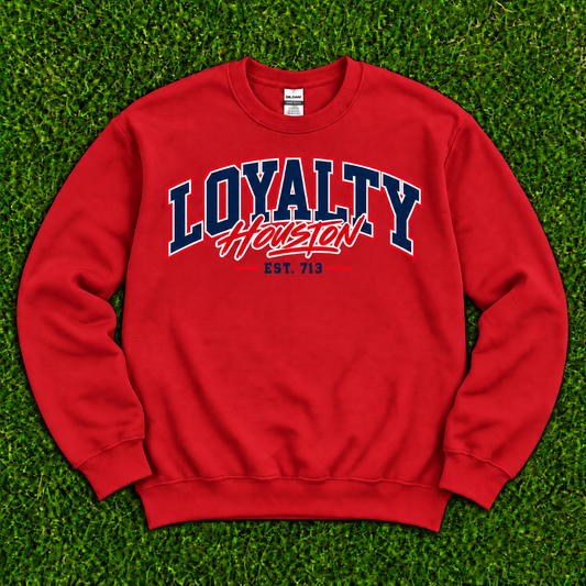 Loyalty Battle Red Day Sweatshirt