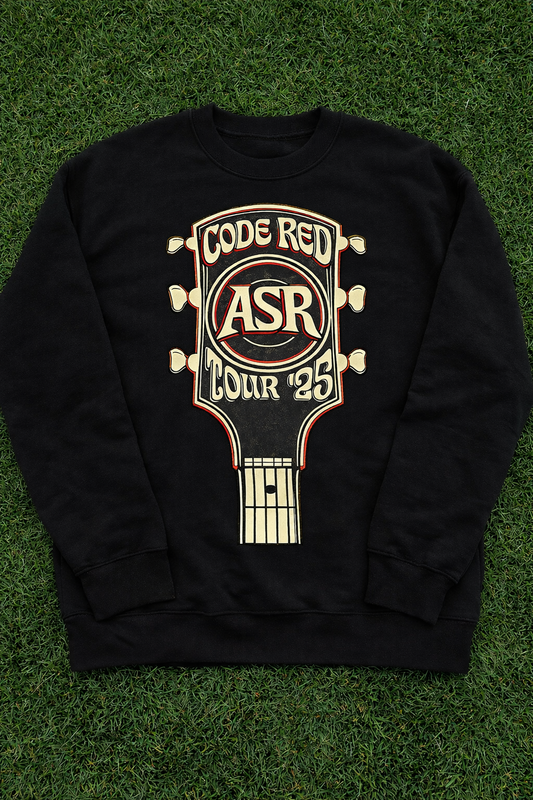 ASR Code Red Guitar Sweatshirt Black