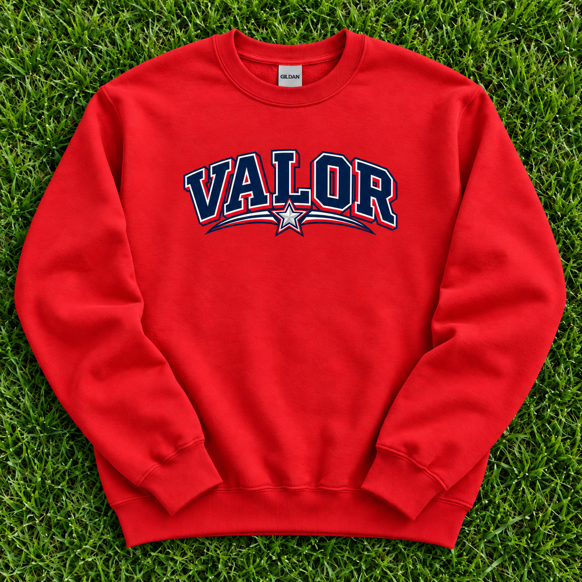 Valor Battle Red Day Sweatshirt