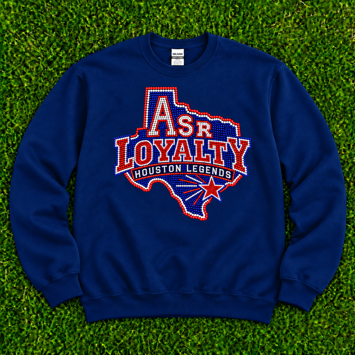 Loyalty Rhinestone FULL Bling Sweatshirt