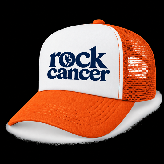 Rock cancer Unisex Trucker Hat