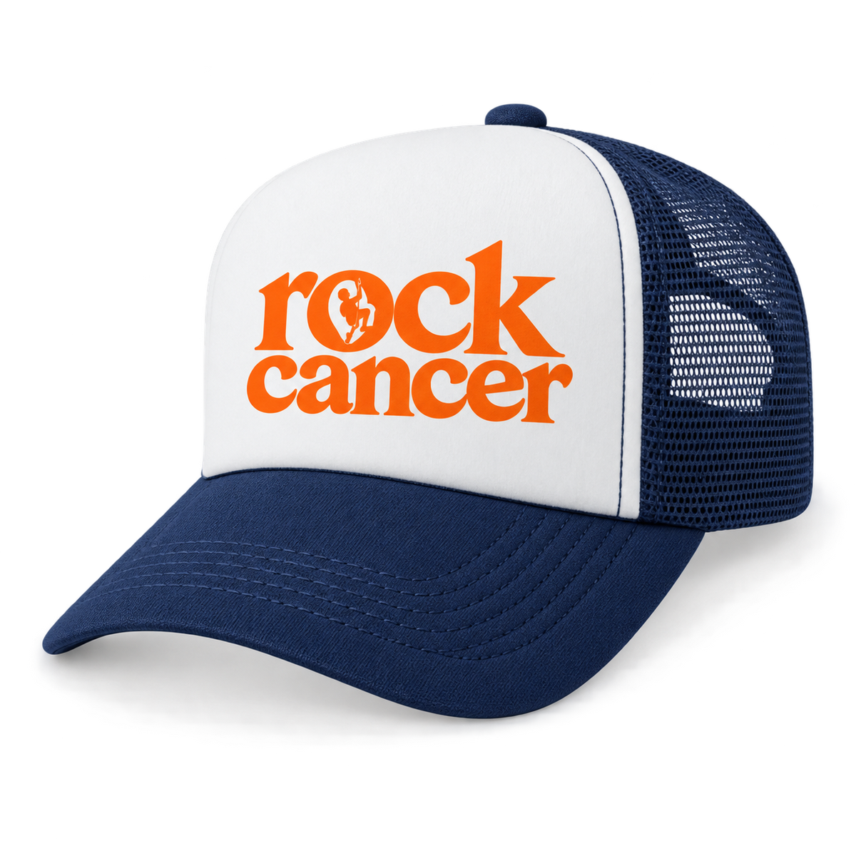 Rock cancer Unisex Trucker Hat