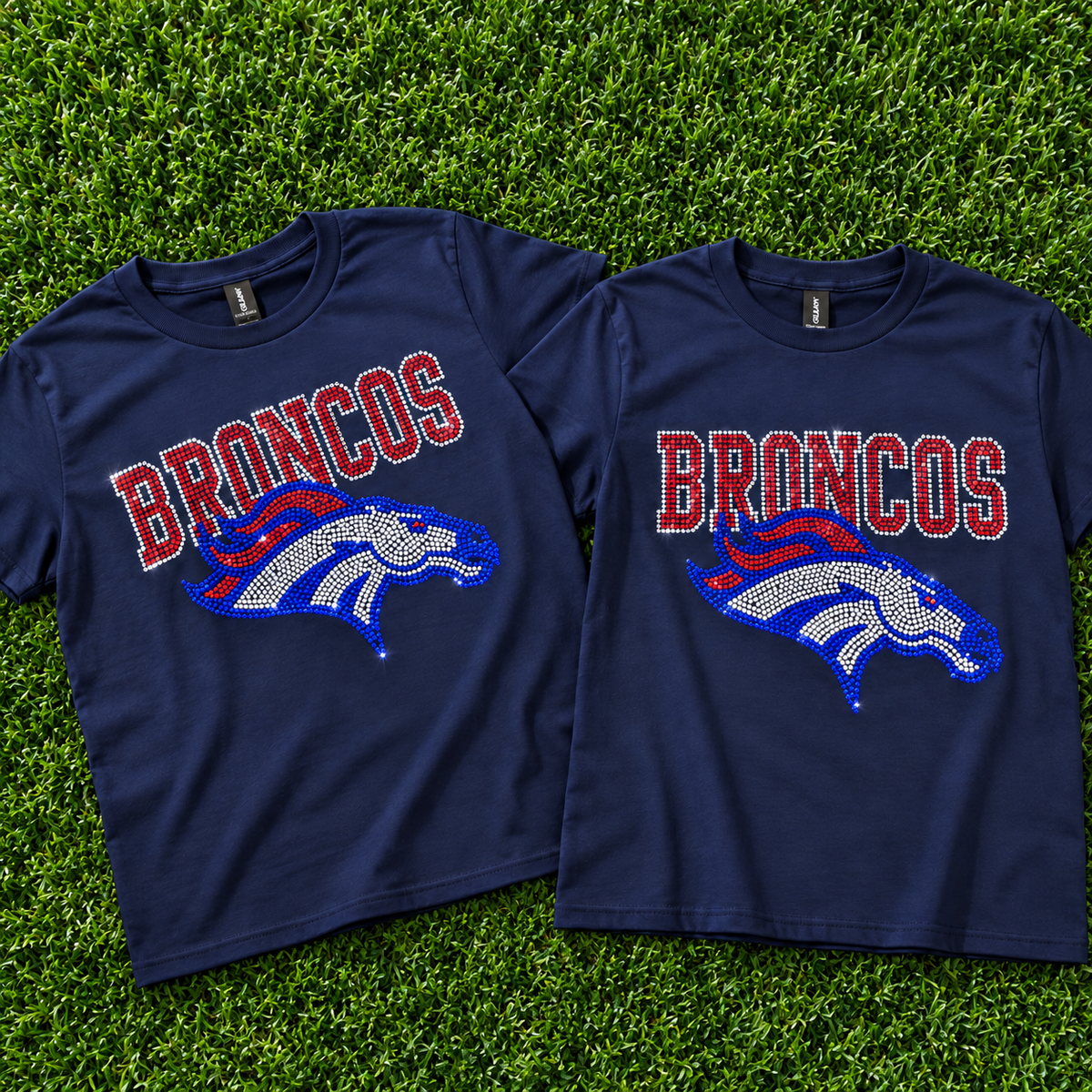 BAC - Broncos horse CROP tee
