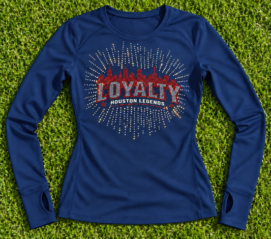 Loyalty Houston Legends Fitted Shirt with Thumbholes