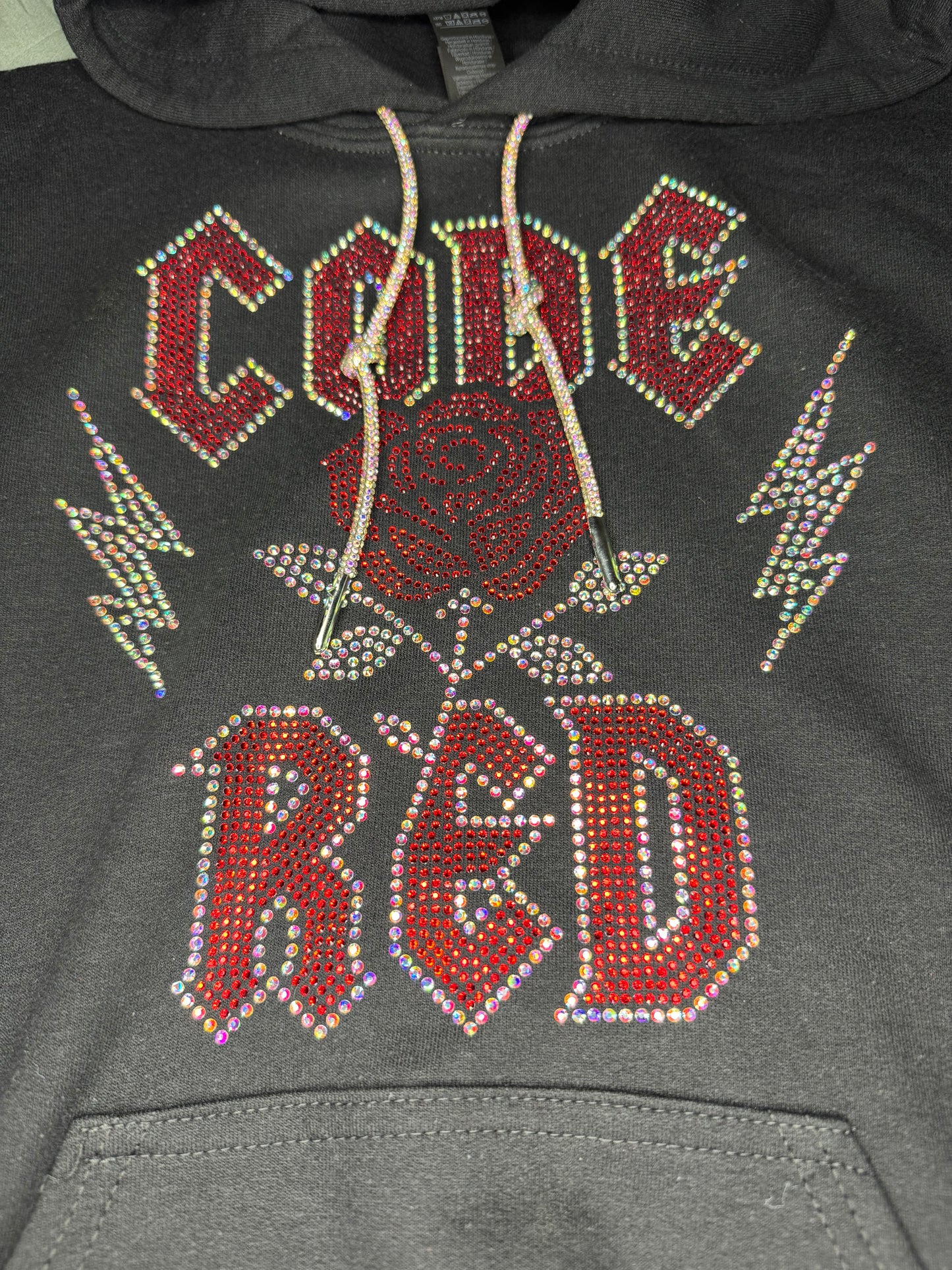 CODE RED Bling Hoodie