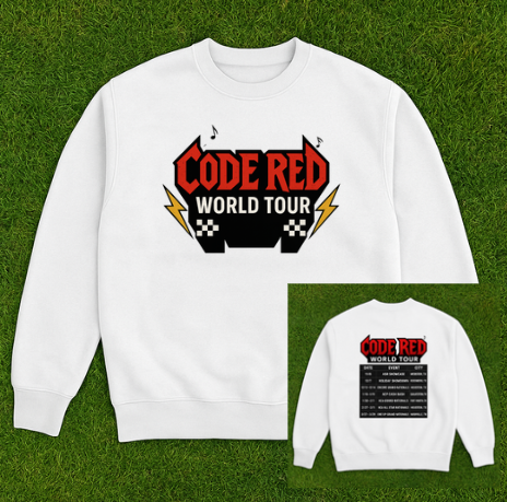 Code Red Tour Schedule Sweatshirt