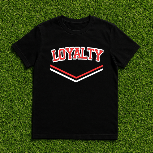 Loyalty Theme Tee DAD Swag (No Glitter)